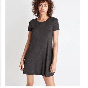 Madewell S gray super soft T Shirt dress Small